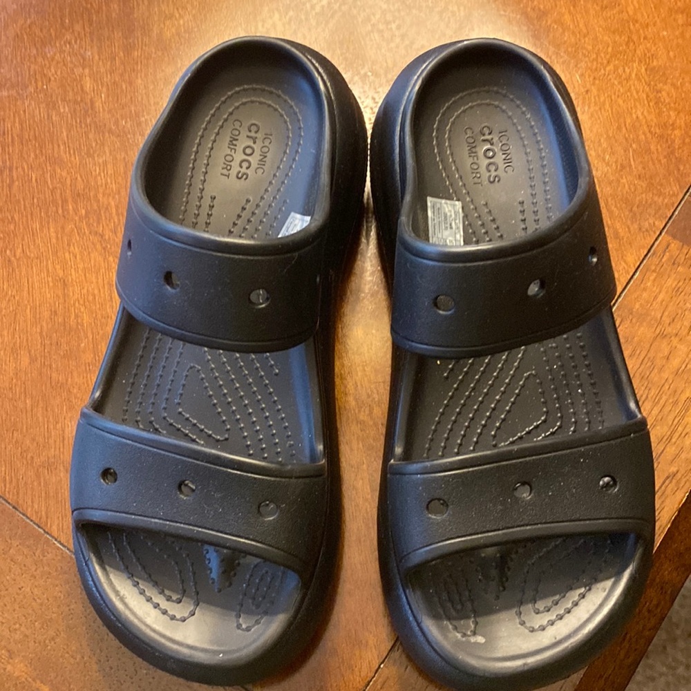 Crocs unisex classic crush slide sandal